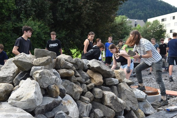 Steine ins Rollen bringen