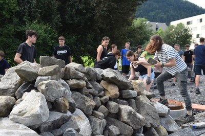 Steine ins Rollen bringen