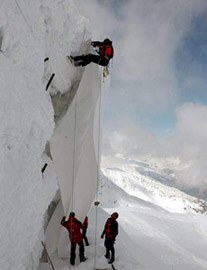 Gletscher als Werbeträger?