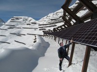 Solargrossprojekt in Schweizer Bergdorf