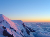 Spektakel: "neue Mont-Blanc-Bahn"