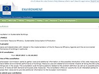 Nachhaltige Gebäude: Nehmen Sie an der EU-Befragung teil!