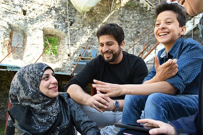 Ausgezeichnete Integration in den Alpen