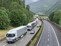 Gesundheitsschädlicher Transitverkehr