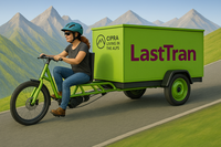 Pünktlich und klimaneutral: Alpentransit per Lastenrad