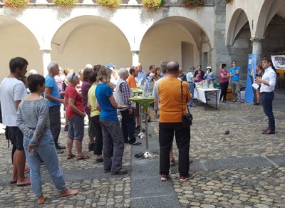 Feuer in den Alpen 2017