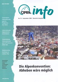 CIPRA Info 73: Die Alpenkonvention: Abheben wäre möglich