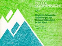 Mögliche ökologische Auswirkungen von Klimaveränderungen in den Alpen