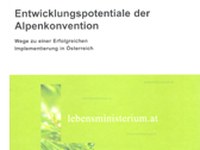 Entwicklungspotentiale der Alpenkonvention