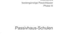 Passivhaus-Schulen