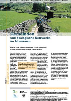 Gemeinden und ökologische Netzwerke im Alpenraum