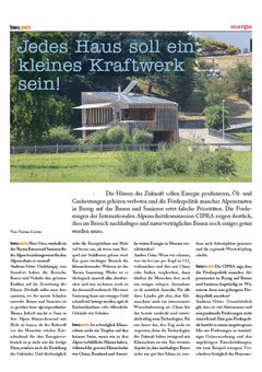 Jedes Haus soll ein kleines Kraftwerk sein!