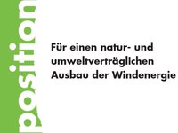 Für einen natur- und umweltverträglichen Ausbau der Windenergie