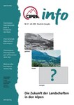 CIPRA Info 57: Die Zukunft der Landschaften in den Alpen