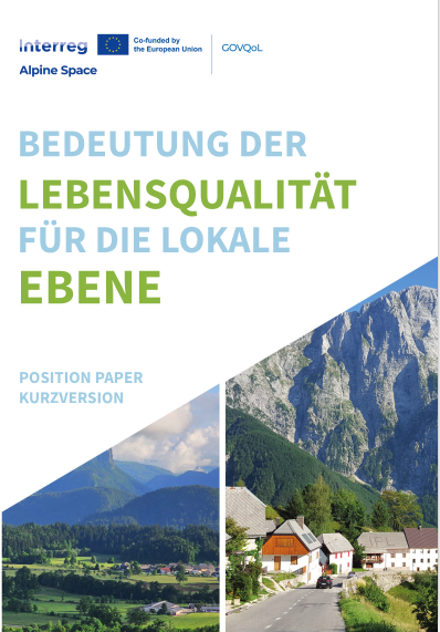 Bedeutung der Lebensqualität für die lokale Ebene