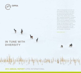 In tune with diversity - CIPRA's Annual Report 2014