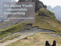 Via Alpina Youth – responsible bivouacking Call to action & points to think about