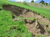 Aumenta l'erosione del suolo nelle Alpi