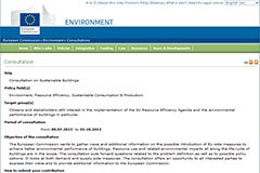 Edifici sostenibili: partecipate alla consultazione UE
