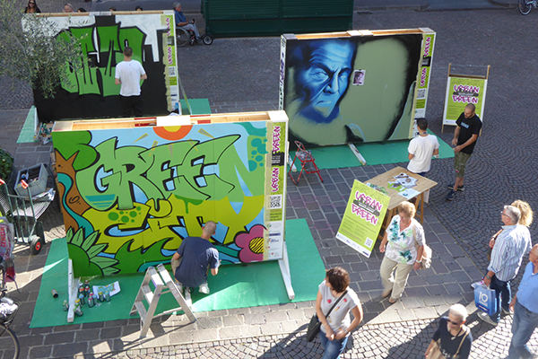 Graffiti per l'ambiente