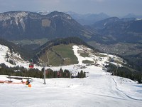 Le Alpi perdono la neve