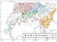 Sempre meno neve sulle Alpi