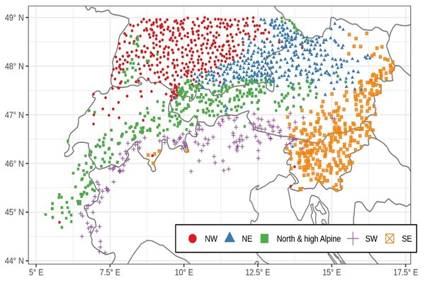 Sempre meno neve sulle Alpi