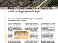 Pianificazione territoriale e reti ecologiche nelle Alpi