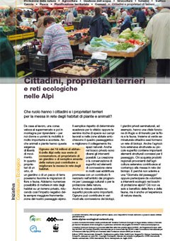 Cittadini, proprietari terrieri e reti ecologiche nelle Alpi