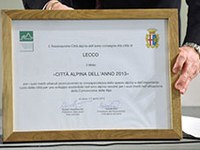 Lecco inaugure son année de " Ville des Alpes "