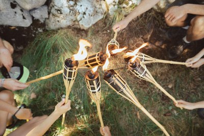 Un signe lumineux pour la protection des montagnes