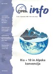Cipra-Info 66: Rio + 10 in Alpska konvencija